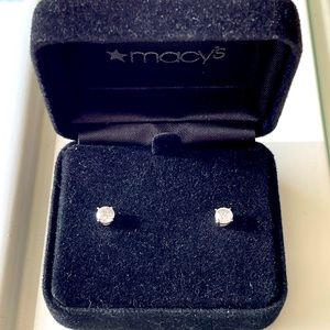 Diamond Stud Earrings